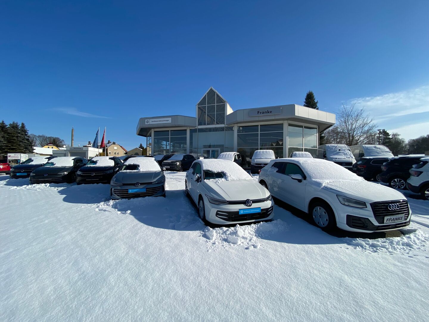 Schne Autohaus Franke Freiberg Bildernull
